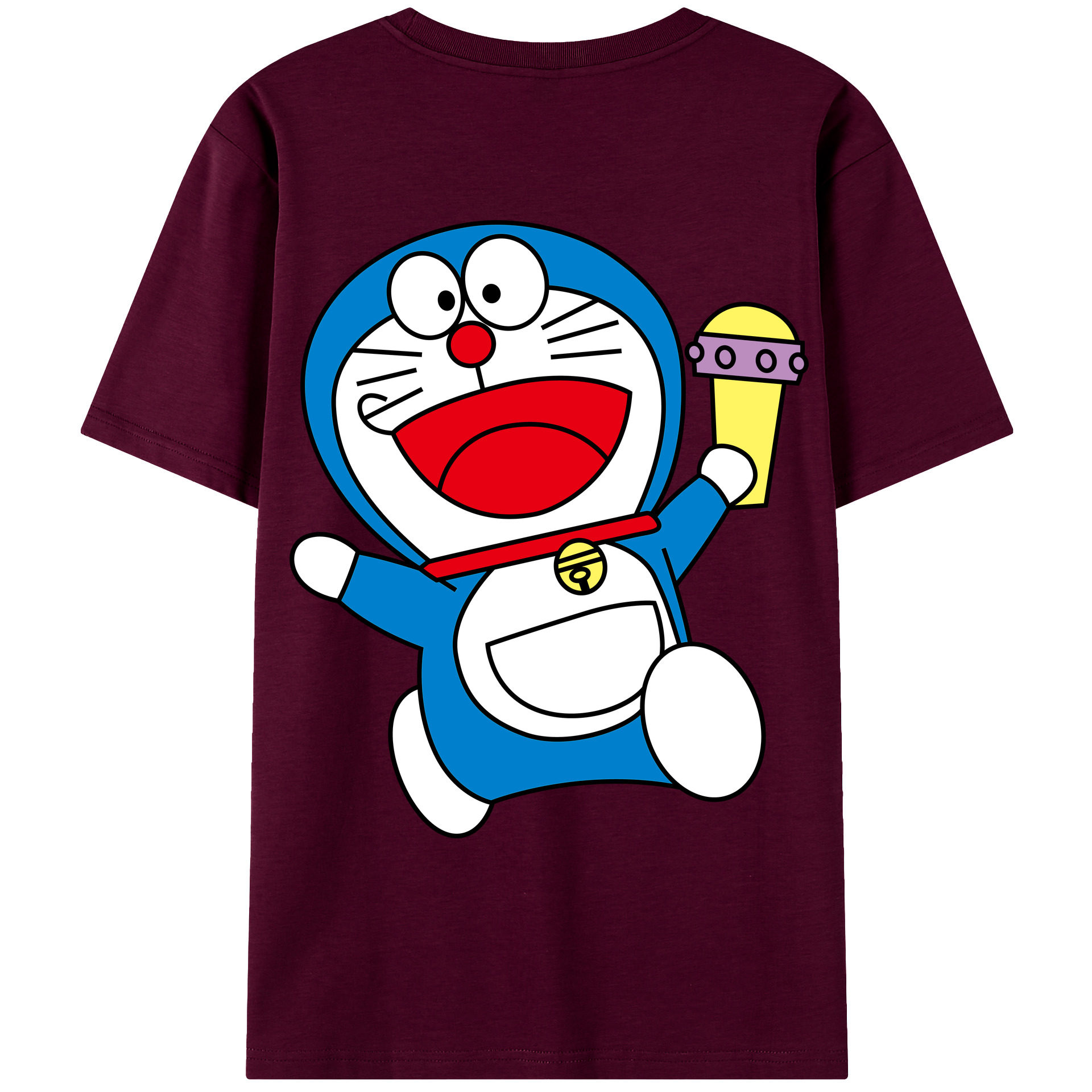 （画像用） ドラえもん Doraemon レディース半袖Tシャツ(バックプリント)